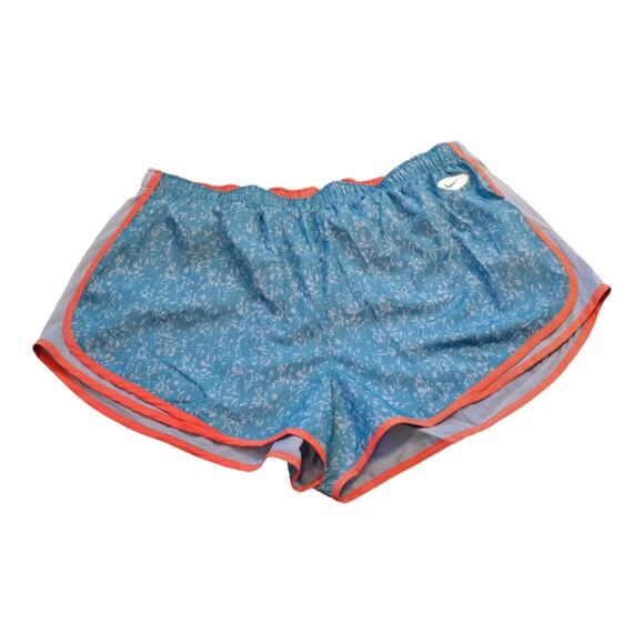 Nike Tempo Aqua and Orange Running Active Athletic Workout Shorts Plus Size 2X - Picture 3 of 13